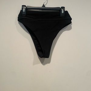 Forever 21 black bikini bottoms